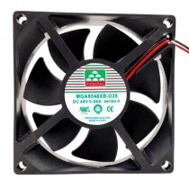 Magic MGA8048XB-O25 DC 48V 0.08A 8025 Axial Cooling Fan