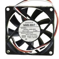 NMB-MAT 2806KL-04W-B59 DC 12V 0.28A 3 Wires Axial Cooling Fan