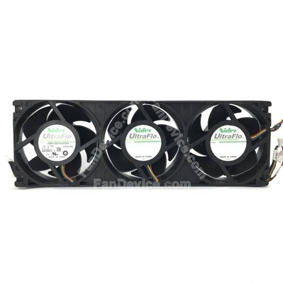 Nidec 3U80T12BS1A5-07Z04 DC 12V 3.0A 4 Wires Axial 3 Cooling Fan