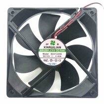 XINRUILIAN RDH1225S DC 12V 0.40A 2 Wires Axial Cooling Fan