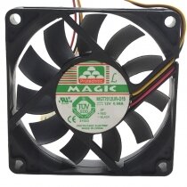 MAGIC MGT7012UR-O15 DC 12V 0.58A 7015 Axial Cooling Fan