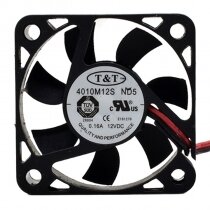 T&T 4010M12S ND5 DC 12V 0.16A 4010 Axial Cooling Fan