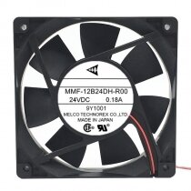 Mitsubishi MMF-12B24DH-R00 DC 24V 0.18A 12025 Axial Cooling Fan