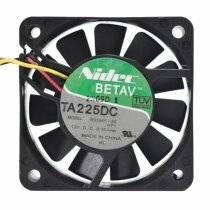 Nidec TA225DC R33965-58 DC 12V 0.16A 2 Wires / 3 Wires Axial Cooling Fan