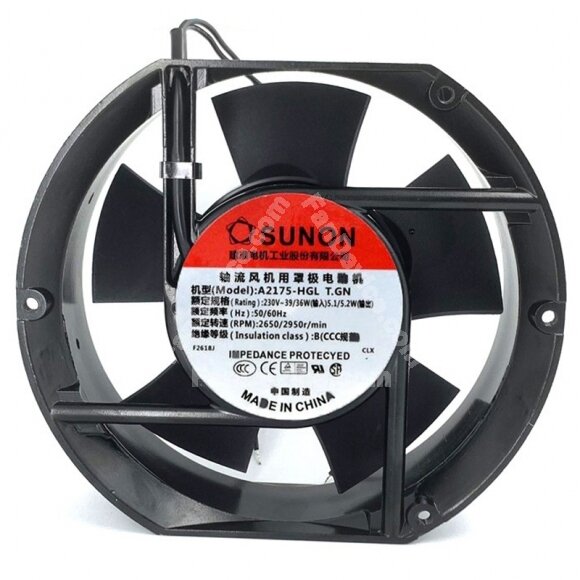 Sunon A2175-HGL AC 230V 39/36W 17251 Axial Cooling Fan
