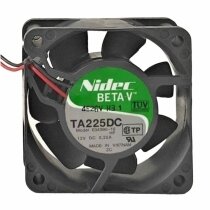 Nidec TA225DC E34390-16 DC 12V 0.22A 6025 Axial Cooling Fan