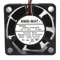 NMB-MAT 1606KL-01W-B30 DC 12V 0.16A 4015 Axial Cooling Fan