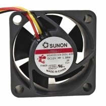 Sunon MB40201VX-000U-A99 DC 12V 1.38W 4020 Axial Cooling Fan