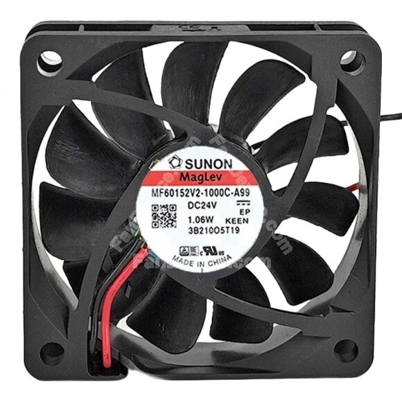 Sunon MF60152V2-1000C-A99 DC 24V 1.06W 6015 Axial Cooling Fan