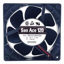 Sanyo Denki 120 San Ace 120 9G1212H102 DC 12V 0.38A 12038 Axial Cooling Fan