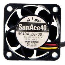 Sanyo Denki San Ace 40 9GA0412G7001 DC 12V 0.17A 4015 Axial Cooling Fan