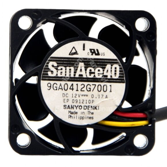 Sanyo Denki San Ace 40 9GA0412G7001 DC 12V 0.17A 4015 Axial Cooling Fan