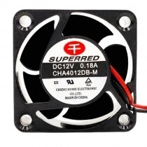 SuperRed CHA4012DB-M DC 12V 0.18A 4020 Axial Cooling Fan