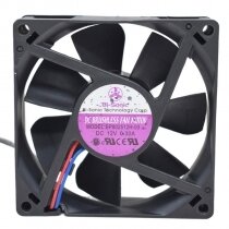 Bi-Sonic BP802512H-03 DC 12V 0.30A 8025 Axial Brushless Cooling Fan