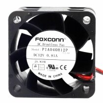 Foxconn PIA040H12P DC 12V 0.81A 4028 Brushless Axial Cooling Fan