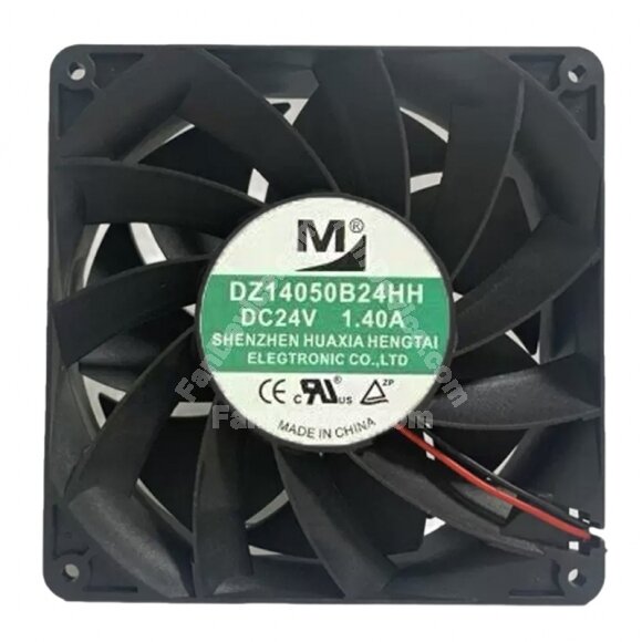 YM DZ14050B24HH DC 24V 1.40A 14050 Axial Cooling Fan