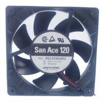 Sanyo Denki 9G1224G402 DC 24V 0.47A 12025 Axial Cooling Fan