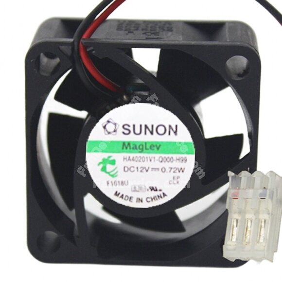 Sunon Maglev HA40201V1-Q000-H99 DC 12V 0.72W 4020 Axial Cooling Fan