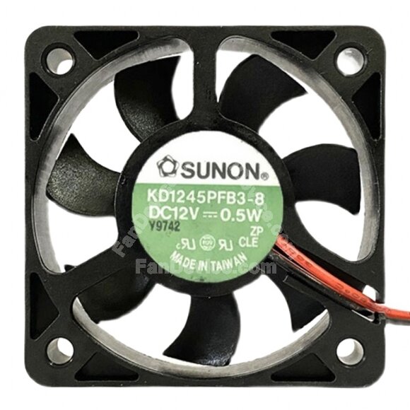 Sunon KD1245PFB3-8 DC 12V 0.5W 4510 Axial Cooling Fan