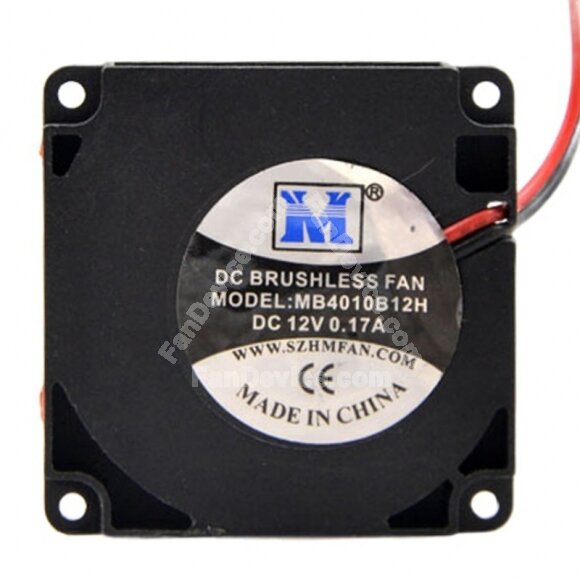 MB4010B12H DC 12V 0.17A 4010 Blower Brushless Cooling Fan