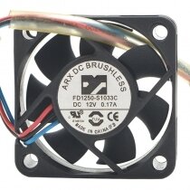 ARX FD1250-S1033C 12V 0.17A 5015 DC Brushless Axial Cooling Fan