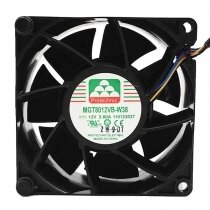 Protechnic MGT8012VB-W38 DC 12V 2.80A 8038 Axial Cooling Fan