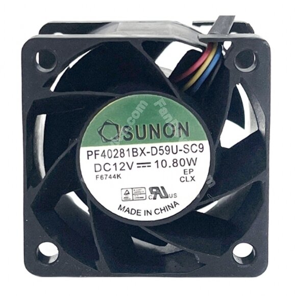 Sunon PF40281BX-D59U-SC9 DC 12V 10.80W 4028 Axial Cooling Fan