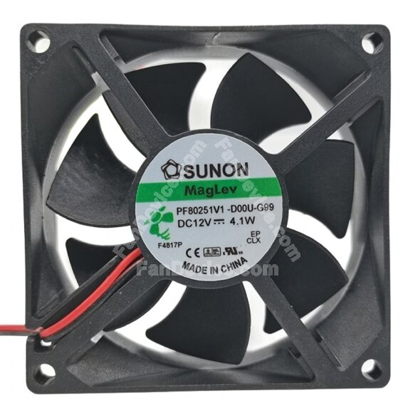 Sunon Maglev PF80251V1-D00U-G99 DC 12V 4.1W 8025 Axial Cooling Fan