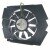Delta AUV0912VBA01 DC 12V 0.50A 4 Wires PWM Axial Cooling Fan