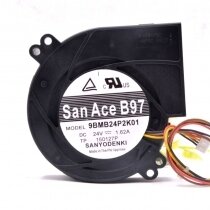 Sanyo 9BMB24P2K01 DC 24V 1.62A 4 Wires Blower Cooling Fan