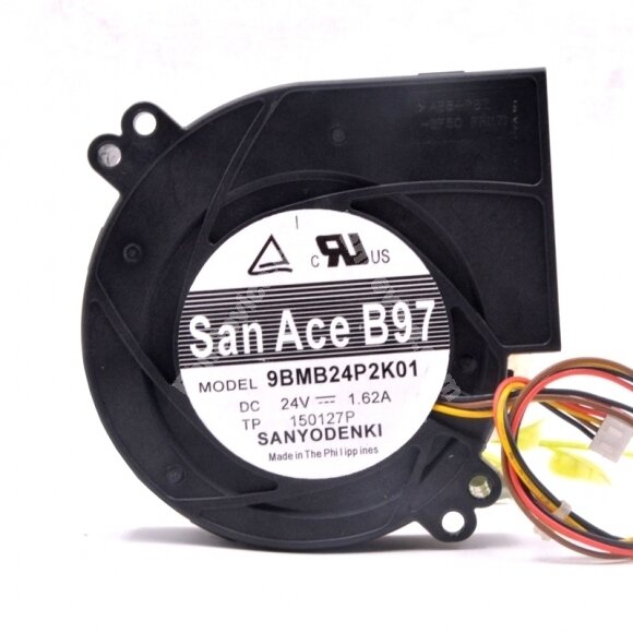 Sanyo 9BMB24P2K01 DC 24V 1.62A 4 Wires Blower Cooling Fan
