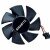 ARX FS1250-S1033A DC 12V 0.17A 3 Wires Brushless Axial Cooling Fan