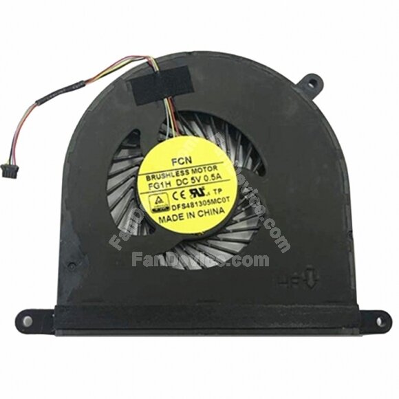 FCN DFS481305MC0T FG1H DC 5V 0.5A Brushless Laptop Cooling Fan