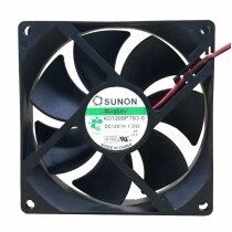 Sunon KDE1209PTB3-6 DC 12V 1.6W 2 Wires / 3 Wires Axial Cooling Fan