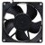 NMB 08025VE-12M-CTD DC 12V 0.30A 3 Wires IP68 Waterproof Axial Cooling Fan
