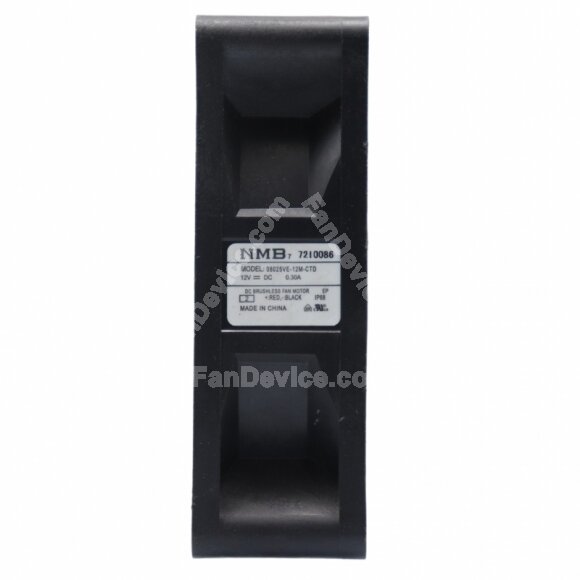 NMB 08025VE-12M-CTD DC 12V 0.30A 3 Wires IP68 Waterproof Axial Cooling Fan