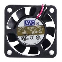 AVC DS04010B12H DC 12V 0.11A 2 Wires / 3 Wires Axial Cooling Fan