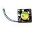 SUNON AF25100V4-1Q010-GB9 DC 5V 0.15W 3 Wires Axial Cooling Fan