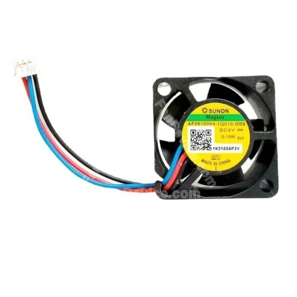 SUNON AF25100V4-1Q010-GB9 DC 5V 0.15W 3 Wires Axial Cooling Fan