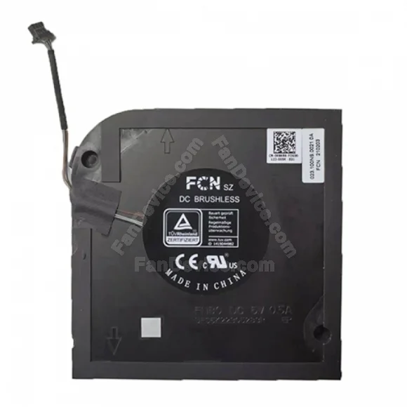 CPU Fan for Dell Latitude 5521 5531 Precision 3561 3571