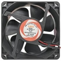 SMS SF-12038A-L/T DC 24V 0.3A 2 Wires Impedance Protected Axial Fan