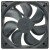 YB YB1225DE12VH 12V 0.60A 2 / 3 / 4 Wires 12025 DC Brushless Axial Fan