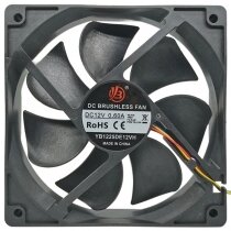 YB YB1225DE12VH 12V 0.60A 2 / 3 / 4 Wires 12025 DC Brushless Axial Fan