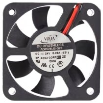 ADDA AD0524LB-G70 24V 0.09A 2 Wires 5010 DC Brushless Axial Cooling Fan