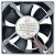 JHX JHX8025S12 12V 0.20A 2 Wires DC Brushless Axial Cooling Fan