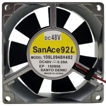 Sanyo 109L0948H482 48V 0.09A 2 Wires Axial Cooling Fan