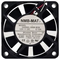 NMB-MAT 2406KL-04W-B39 12V 0.12A 2 / 3 Wires Axial Fan