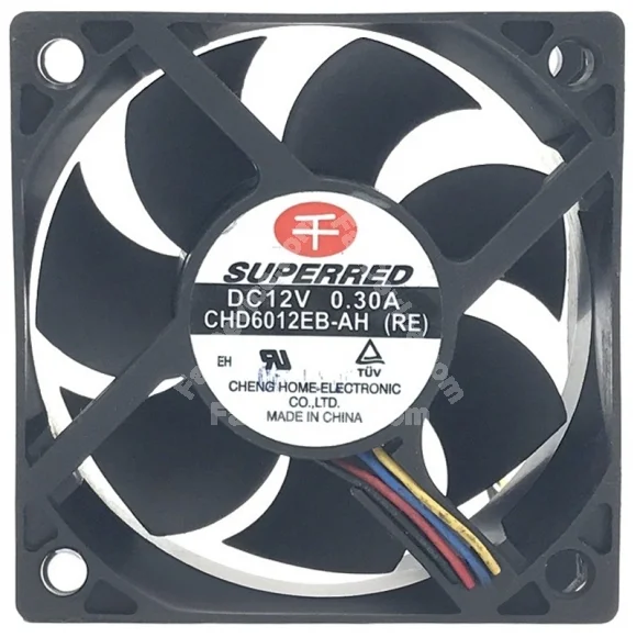 SuperRed CHD0612EB-AH 12V 0.30A Axial Cooling Fan