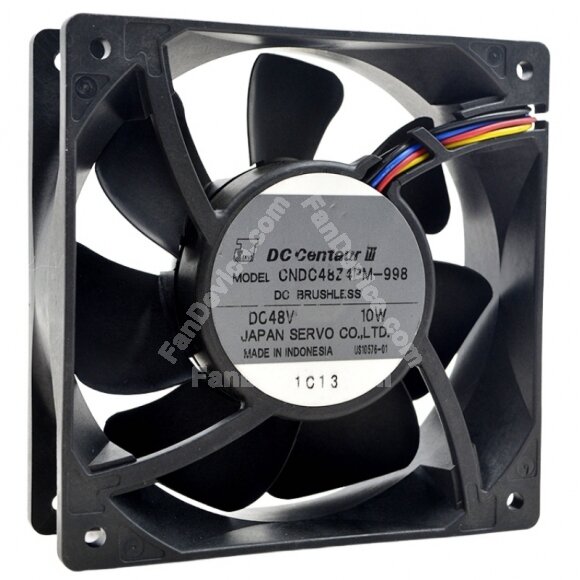 Servo CNDC48Z4PM-998 48V 10W Brushless Axial Cooling Fan