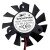 SNOWFAN YY5010H05S 5V 0.25A 2 Wires Axial Cooling Fan